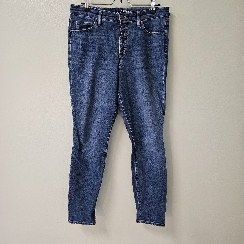 Button down jeans